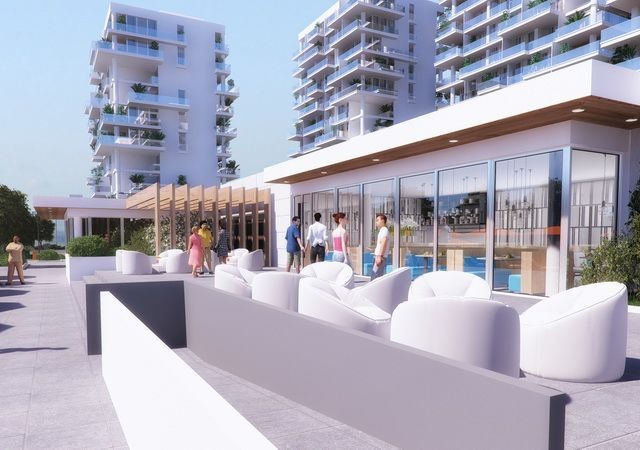 Modernes Studio-Apartment + 200 m zum Meer + Spa, Massage + Außen- und Innenpools + Investitionsmöglichkeit