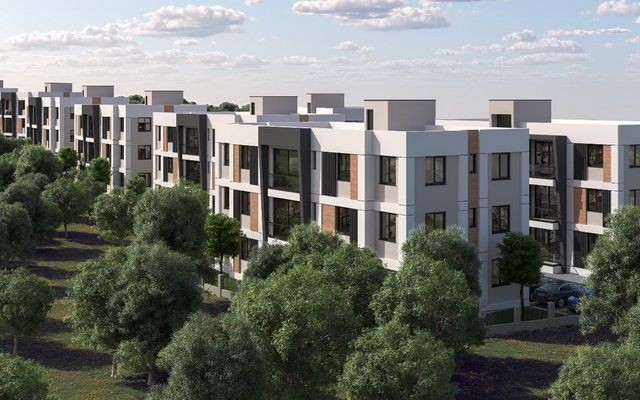 Güvenlikli sitede 2+1 Daireler + Ortak Yüzme Havuzlu + Yatırım Fırsatlı + Ödeme Planlı