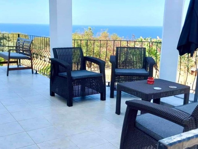 Amazing  And Peaceful Location With Sea & Mountain Views - 4 Bedroom Villa with  a Private Pool In Esentepe