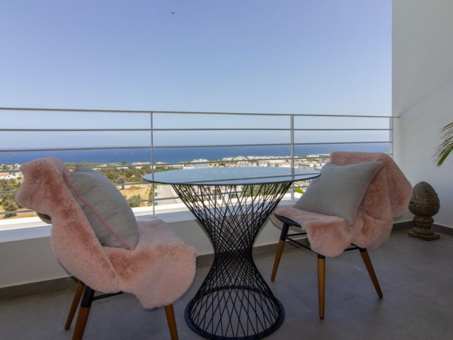 Luxury Double Penthouse with excellent sea view + Large Private Roof Terrace + 4 Common Pools + Private pool for block apartments + SPA + Tennis Court