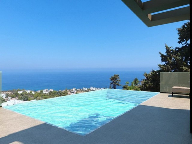 3 Bedroom Modern Villa in a Very Decent Area in Esentepe + Private Swimming Pool + Central Heating