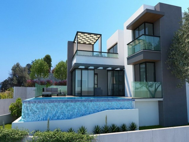 3 Bedroom Modern Villa in a Very Decent Area in Esentepe + Private Swimming Pool + Central Heating