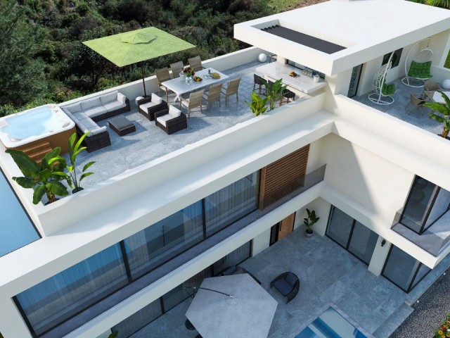 4 bedroom off plan re-sale villa with private pool and fantastic sea view