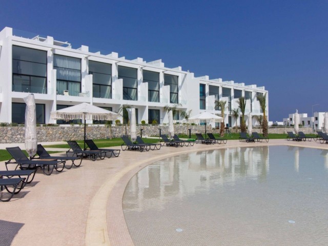 Brand new  2-bedroom  luxury resale  loft penthouse only 150 meters to the sea  +  large roof terrace +  communal swimming pool + beach in walking  distance + future yachting marina