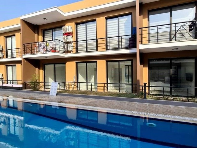 Rare Opportunity to purchase a brand new 2 bedroom ground floor apartment + shared pool in the heart of Ozankoy