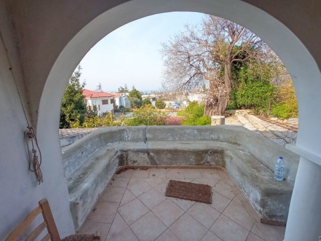 Quintessential traditional Cypriot  2 bedroom house + separate studio apartment + views Title deed in the owner’s name, VAT paid Pre 74 British title deed 