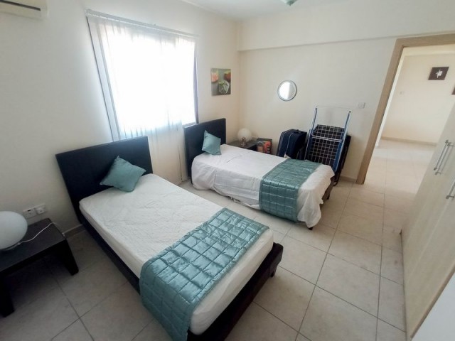 3 bedroom ground floor resale apartment + fully furnished + swimming pools + communal gardens & amenities + walking distance to the sea + Title deed in the owner’s name VAT paid 