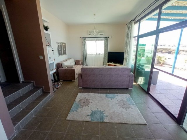 3 bedroom villa with beautiful sea views + partly furnished + 2 communal swimming pools + walking distance to the beach