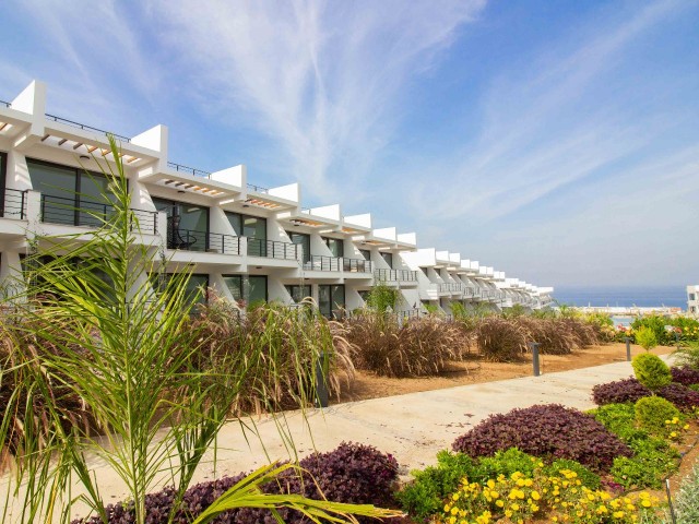 Modern resale studio ground apartment + sea side + communal pool + walking distance to the beach