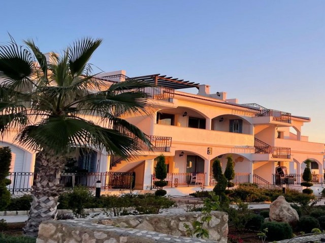 1/2 bedroom ground floor resale apartment on an award winning site, is fully furnished and walking distance to the Mediterranean sea with private beach 