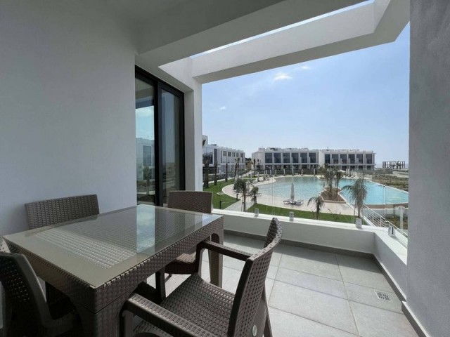 Modern 2-bedroom resale apartment + communal pool with sea views + sea access + all on site facilities