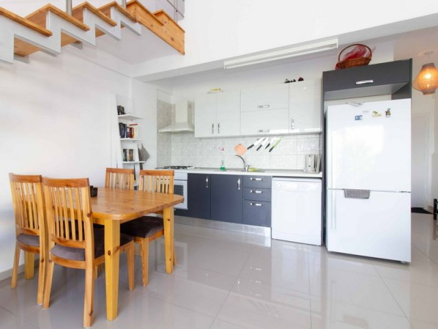 2 bedroom loft apartment + furnished + walking distance to the sea + Title deed in the owner's name + VAT paid