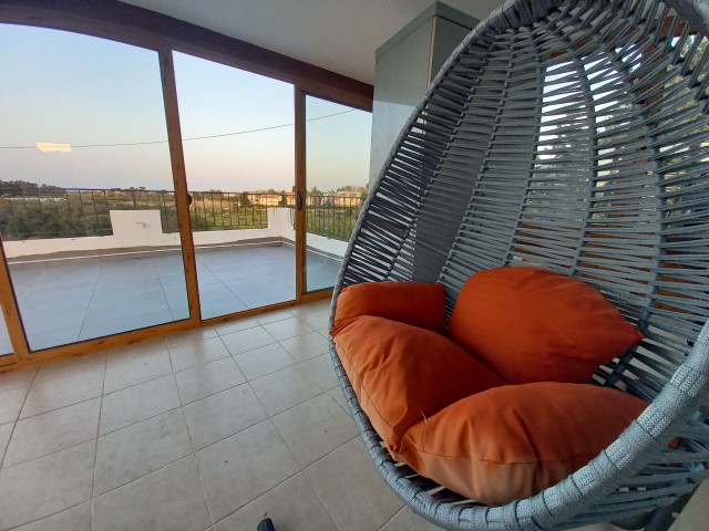 2 - bedroom penthouse in a quiet location in karsiyaka with roof terrace + gardens + communal pool  + close to amenities 