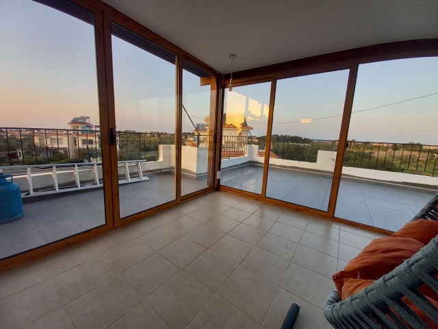 2 - bedroom penthouse in a quiet location in karsiyaka with roof terrace + gardens + communal pool  + close to amenities 