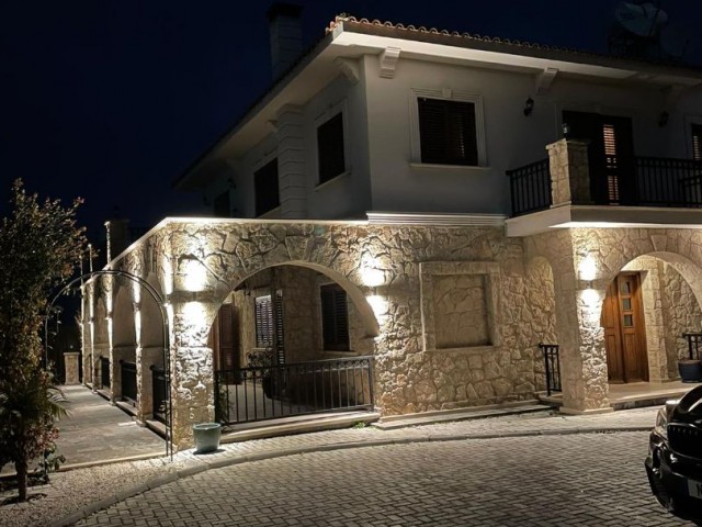 4 bedroom second hand villa + Roma End Swimming Pool + Large Plot Size + Central Heating + Garage. Title deed in the name of the seller - VAT paid and Pre-74 Turkish Title Deed