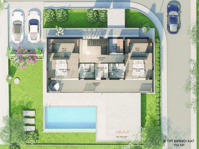 Luxuriöse und moderne Villen mit 3/4 Betten + privatem Pool + sicheres, intelligentes Eingangssystem + Meer- und Bergblick + Zahlungsplan
