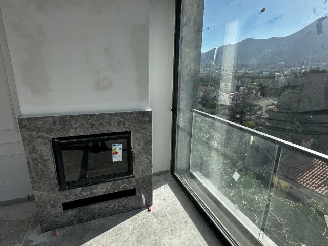 Wunderschönes luxuriöses 3+1-Penthouse mit privater Dachterrasse in Doğanköy, Kyrenia