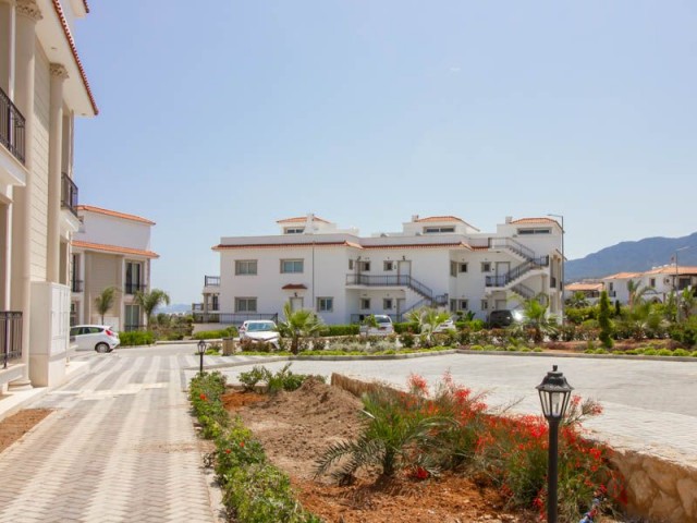 2-bedroom ground floor apartment + fully furnished + communal pools + restaurant + SPA centre + supermarket + pharmacy + walking distance to the beach 