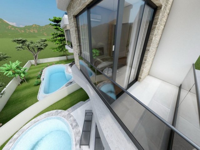 Luxury 4 bedroom off plan villas + private infinity swimming pool + 200m from the sea + payment plan