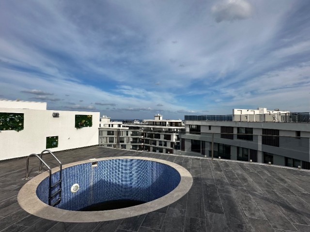 Magnificent Luxury 4+2 Penthouse with Private Rooftop Terrace and Pool in Kyrenia Center