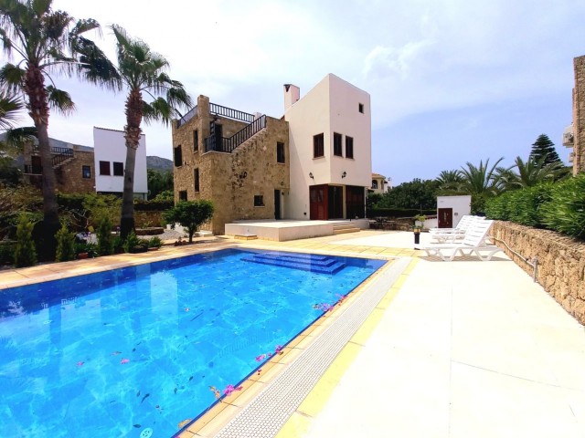 Stunning Fully Renovated 3 Bedroom Luxury 'Stone' Villa in the Heart of Catalkoy + Private pool + Su