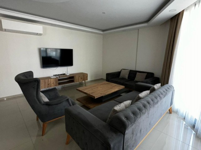 3+1 Furnished Apartment For Rent In Kyrenia Centre Within A Luxury Private Complex