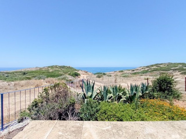 3 bedroom sea front garden apartment +  fully furnished + air conditioners + 3 swimming pools + quick access to the beach + amazing sea and mountain views  + Title deed in the previous owners’ name, VAT paid