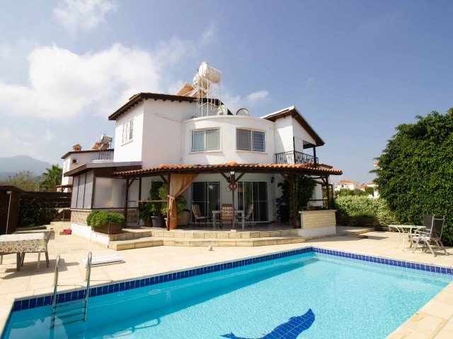 4 Bedroom Villa With Mountain and Sea View, Garden, Pool For Sale In Esentepe