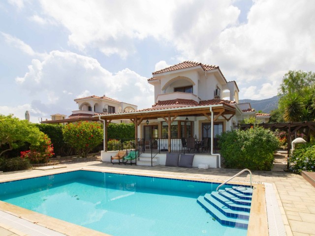 Great Location Close To The Typically Cypriot Village Of Esentepe - 3 Bedroom Villa + Private Pool + Fabulous Panoramic Sea Views + Large Mature Garden