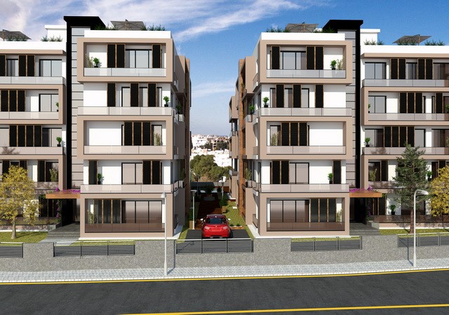 2+1 and 3+1 bedroom + central location + off plan apartment for sale in Kyrenia starting from £125,000 ** 