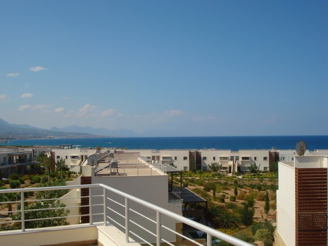 2-bedroom + fully furnished + air-conditioned + Apartment for sale with shared pool & garden in Tatlısu ** 