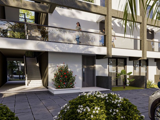 Наши роскошные квартиры 2 + 1 в отличном проекте с общим бассейном площадью 300 м2 в Ötüken, в 1 километре от леса Лонг Бич и моря, с начальными ценами. 