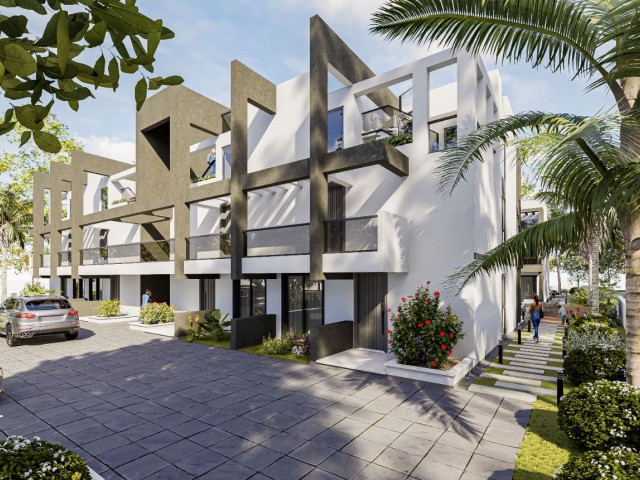 Наши роскошные квартиры 2 + 1 в отличном проекте с общим бассейном площадью 300 м2 в Ötüken, в 1 километре от леса Лонг Бич и моря, с начальными ценами. 