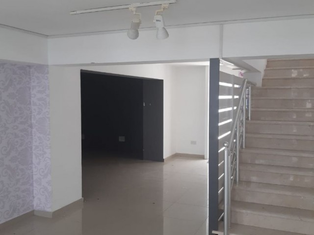 There is a 230 m2 shop for rent on the main street next to Famagusta Deniz Plaza.