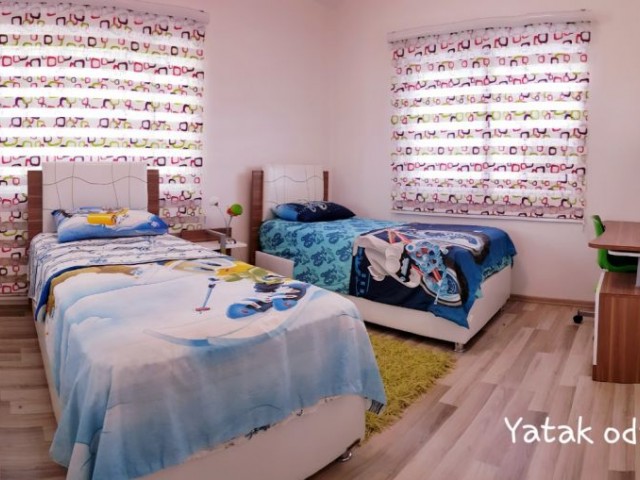 LUXURY 4+1 VILLA FOR RENT IN NICOSIA GÖÇMENKÖY AREA, FULLY FURNISHED + AIR CONDITIONED