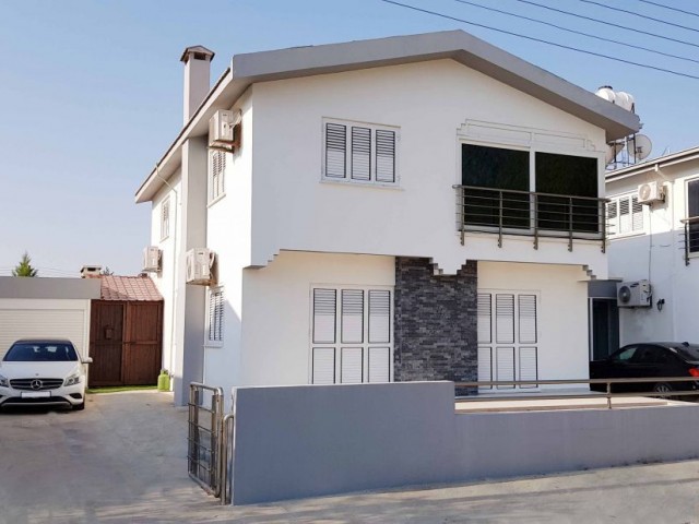 LUXURY 4+1 VILLA FOR RENT IN NICOSIA GÖÇMENKÖY AREA, FULLY FURNISHED + AIR CONDITIONED