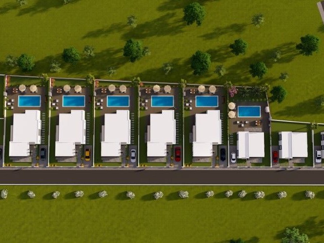 3-bedroom Bungalow with Modern and High-Class Fınıshed  ın Mutluyaka 