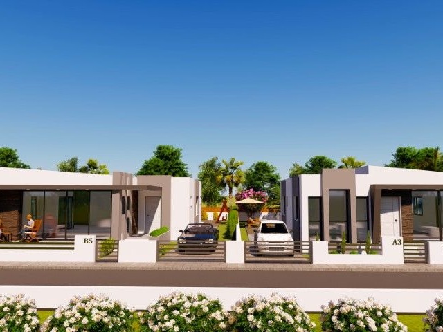 3-bedroom Bungalow with Modern and High-Class Fınıshed  ın Mutluyaka 