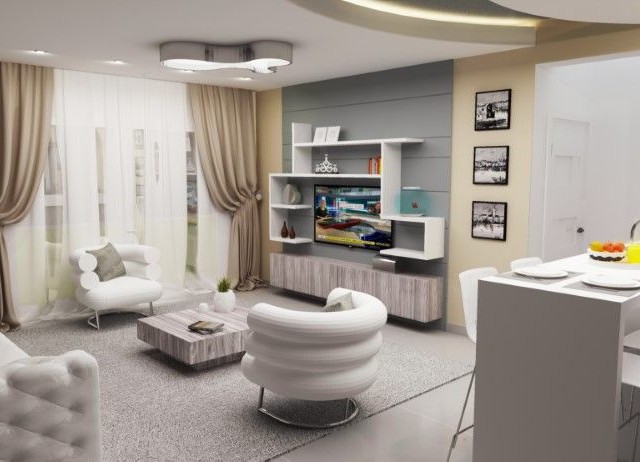 MODERNE PENTHOUSE-WOHNUNG MIT 2 SCHLAFZIMMERN IN YENI BOGAZICI