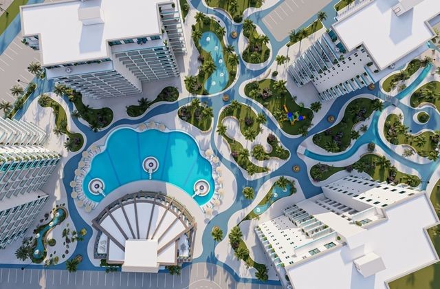 A BRAND NEW RESORT WITH THE AREAS LARGEST AQUA PARK