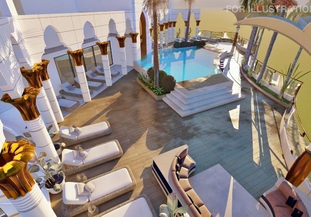 ROOF TOP INFINITY POOL IN EACH BUILDING + 5* FACILITIES IN BOGAZ