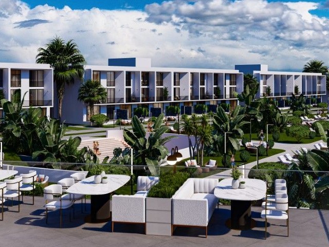 PRIVATE POOLS AND 600M FROM THE SEA, 2 BEDROOM DUPLEX APARTMENTS IN BOGAZ