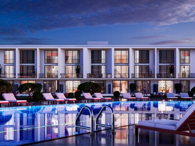 GERÄUMIGE 3-ZIMMER-WOHNUNGEN mit privatem Pool in einem vornehmen Resort am Bosporus