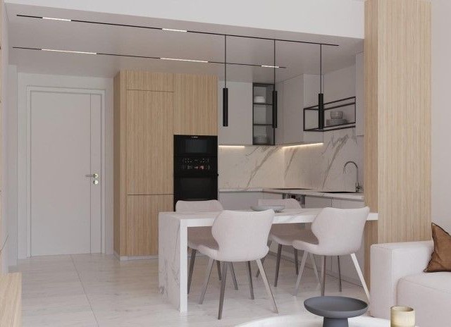 آپارتمان دوبلکس 1+1 OFF PLAN در مجتمع طراحی مدرن BOGAZ LIFE از 158000 پوند