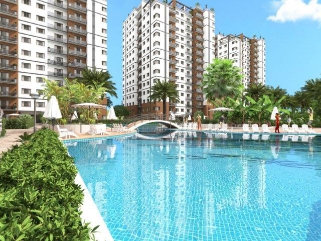 2 BED MODERN OFF PLAN APARTMENT IN 5 TOWERS RESIDENTIAL COMPLEX BOGAZ WITH INTEREST FREE PAYMENTS