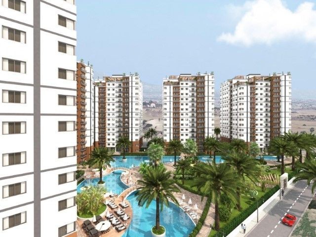 2 BED MODERN OFF PLAN APARTMENT IN 5 TOWERS RESIDENTIAL COMPLEX BOGAZ WITH INTEREST FREE PAYMENTS