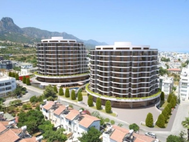 KYRENIA LUXURY TOWER STUDIO WITH 84 MONTHS INTEREST FREE PAYMENTS