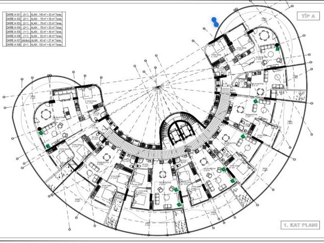 KYRENIA LUXUS TOWER 3-SCHLAFZIMMER-PENTHOUSE MIT 84 MONATE ZINSFREIE ZAHLUNGEN