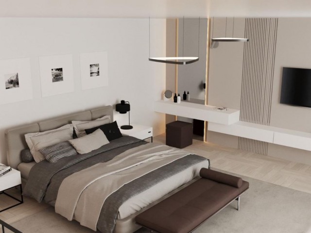 OFF PLAN آپارتمان دوبلکس 3+1 در مجتمع طراحی مدرن BOGAZ LIFE با شروع از 332000 پوند