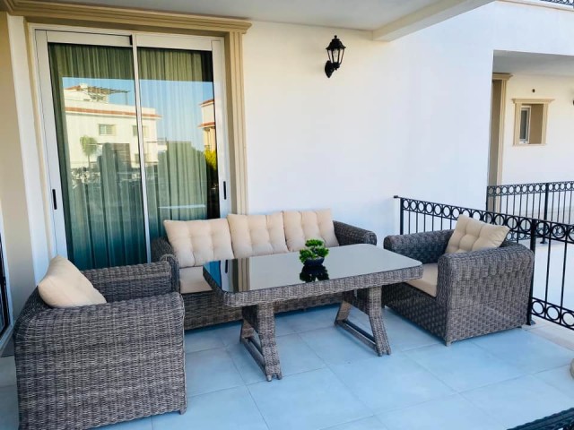 2-bedroom furnished flat for rent in a beautiful site in Esentepe